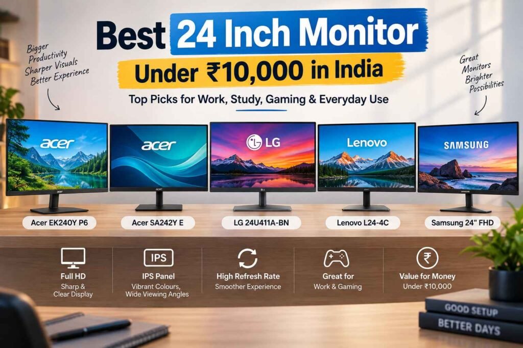 Best 24Inch Monitor under Rs 10,000